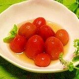 フルーティー☆トマトのリンゴ酢シロップ漬け